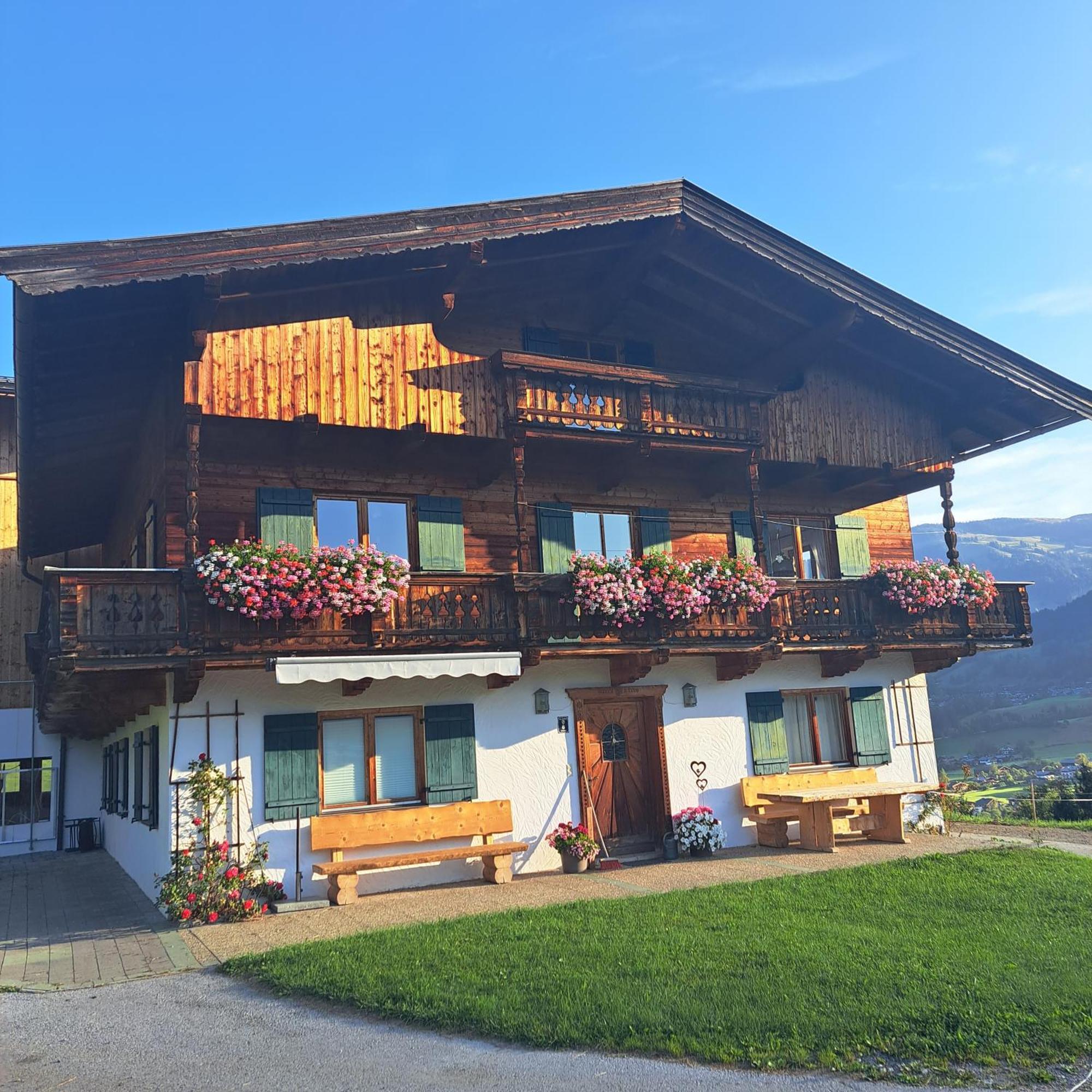 Ferienwohnung Schatzhof ヨッホベルク エクステリア 写真